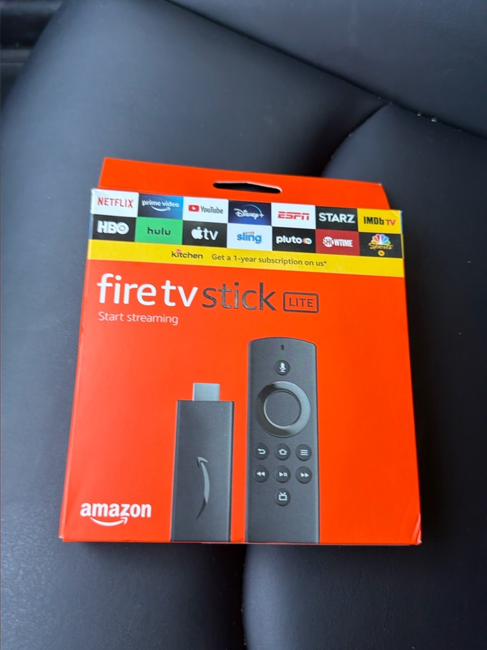 Amazon Fire TV Stick Lite - Red and Black Packaging